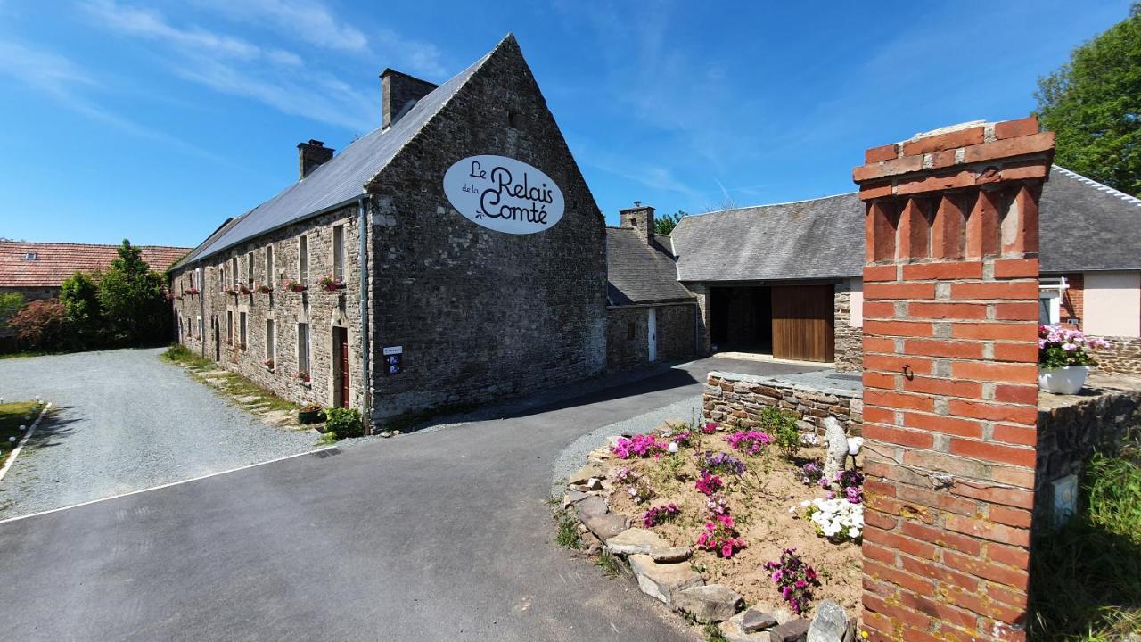 Hotel Le Relais De La Comte Portbail Exterior foto